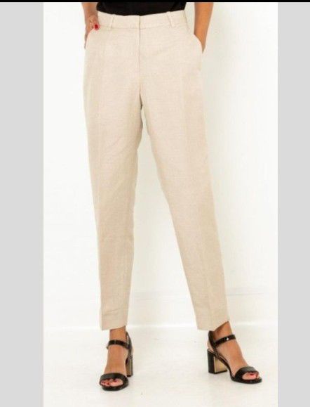 Jean beige, printanier, Camaïeu 