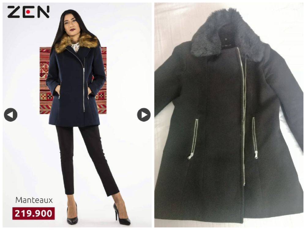 Manteau Zen noir 