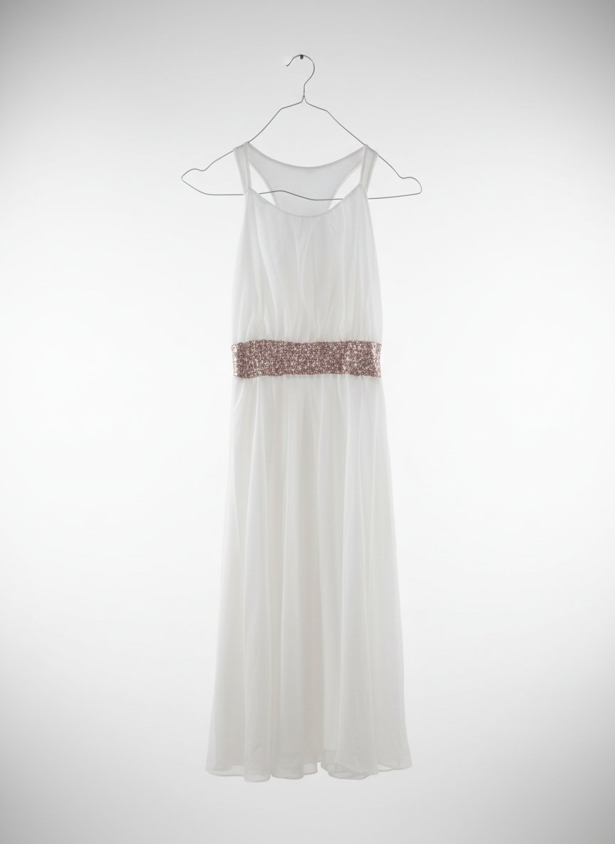 Petite robe soirée beige 
