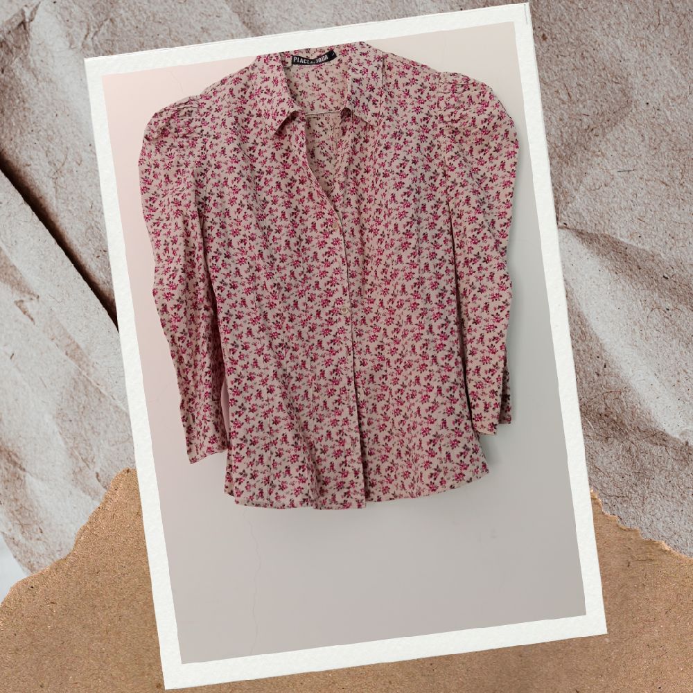chemise fleurie 