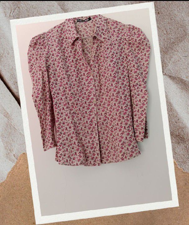 Chemise fleurie 