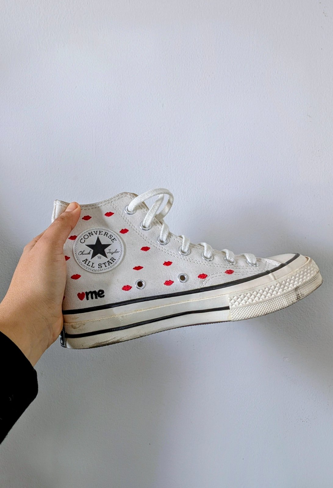 Converse Chuck Taylor 70 bordées LOVE ME