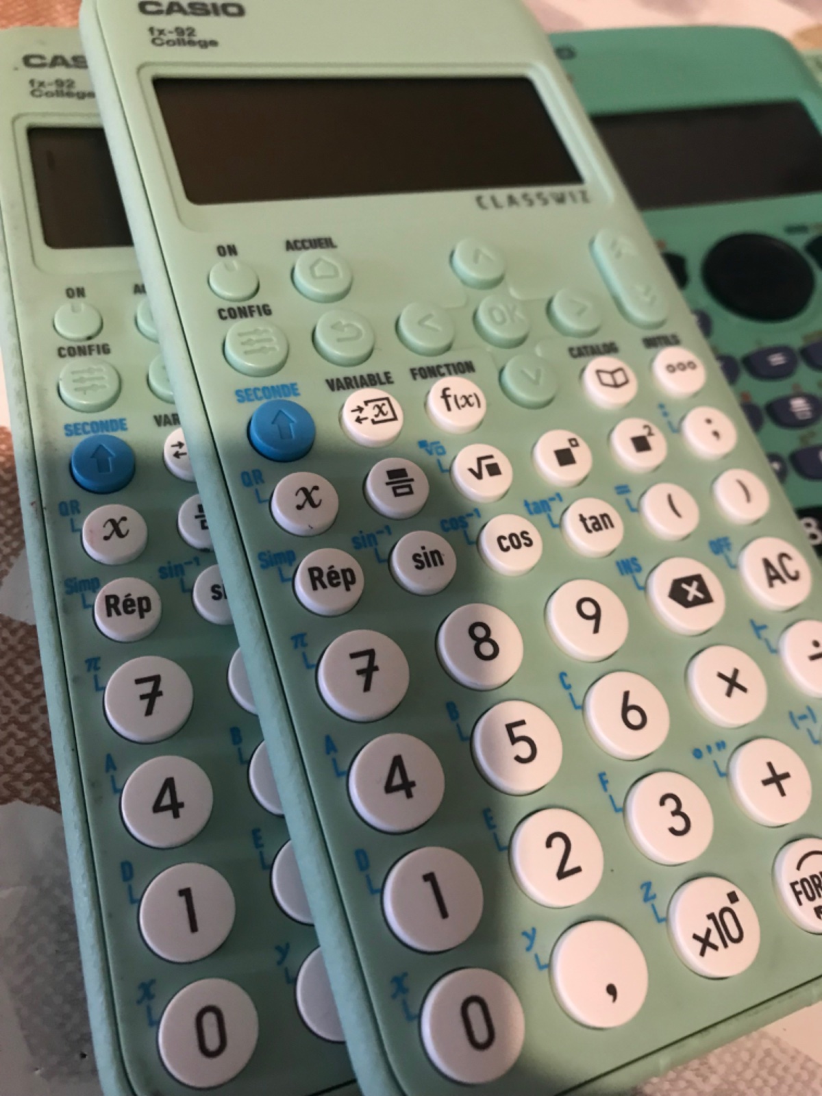 Calculatrice casio scientifique 