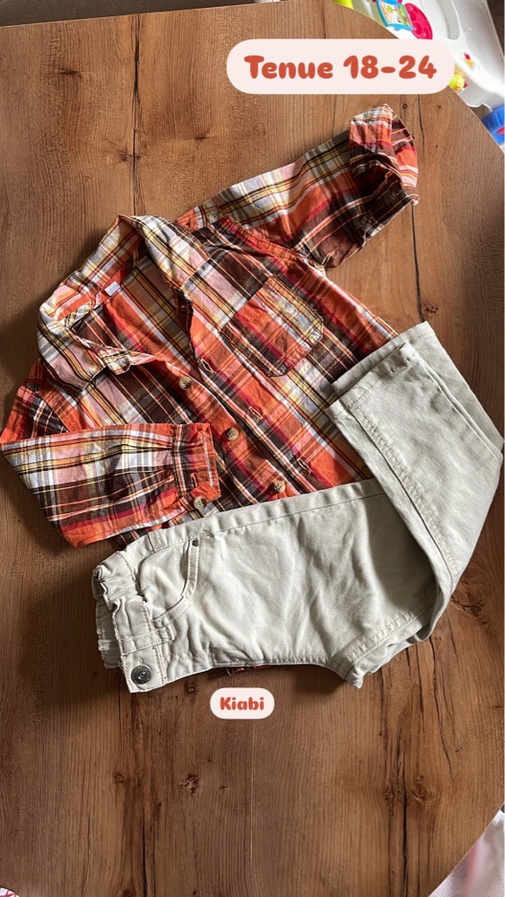 Chemise+pantalon