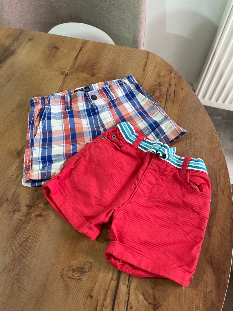 lots de deux shorts