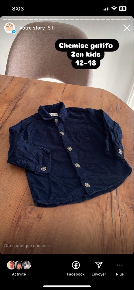 Chemise zen