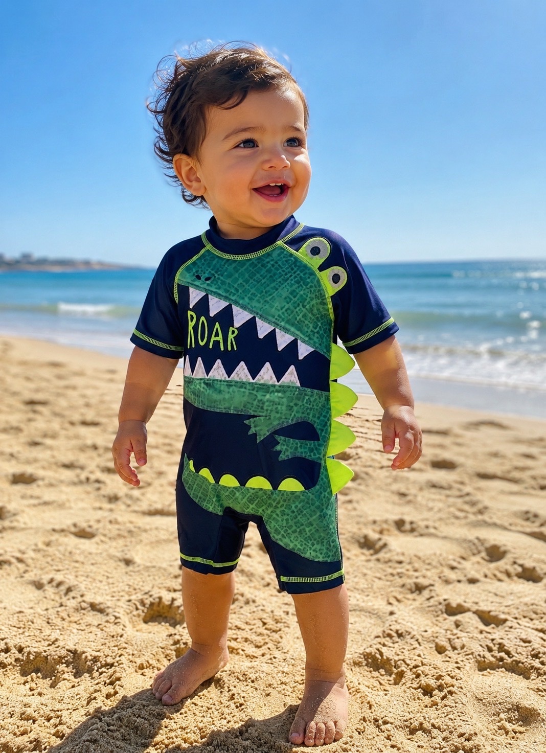 Maillot UV dinosaur