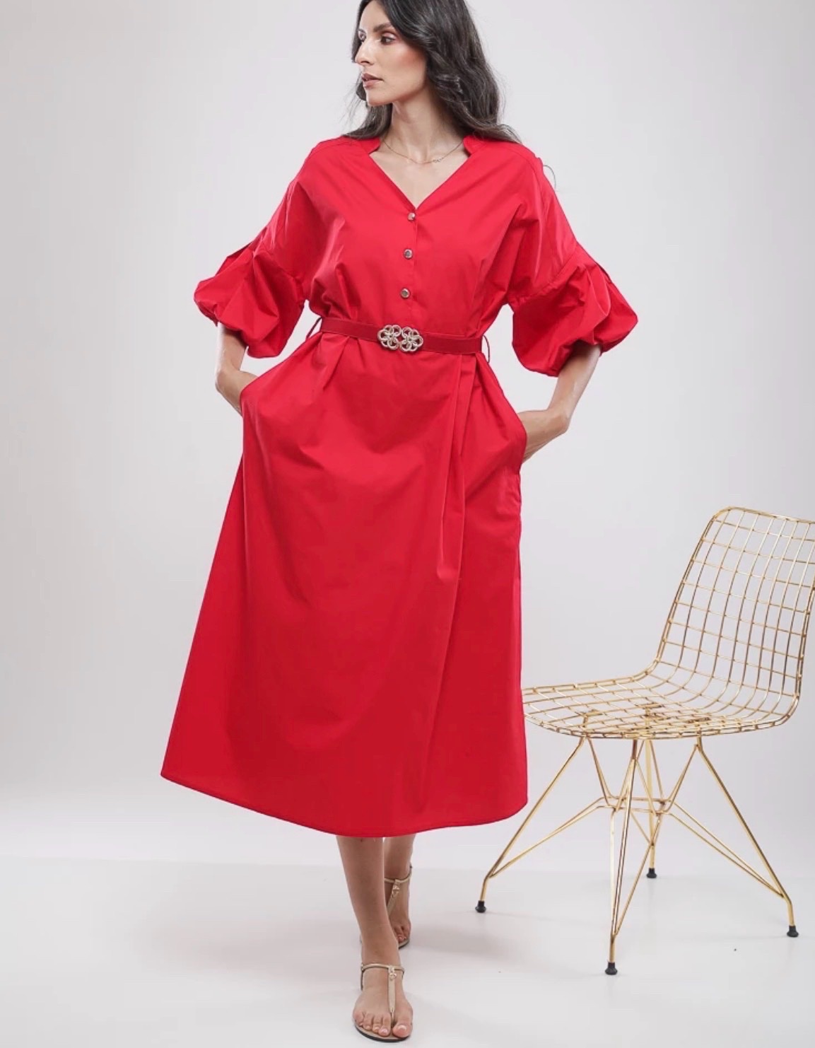 Magnifique robe midi