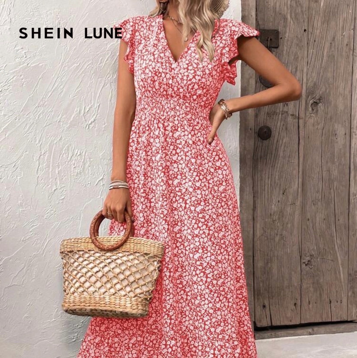 Robe shein cotton