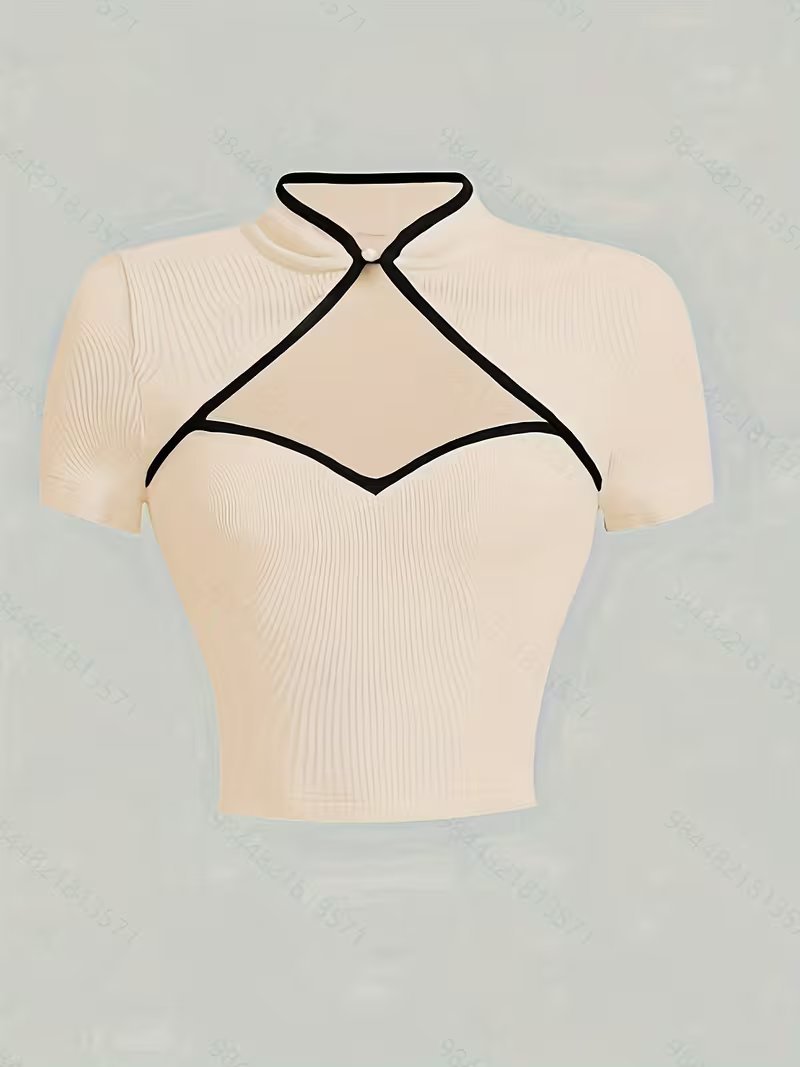 Elegant crop top 