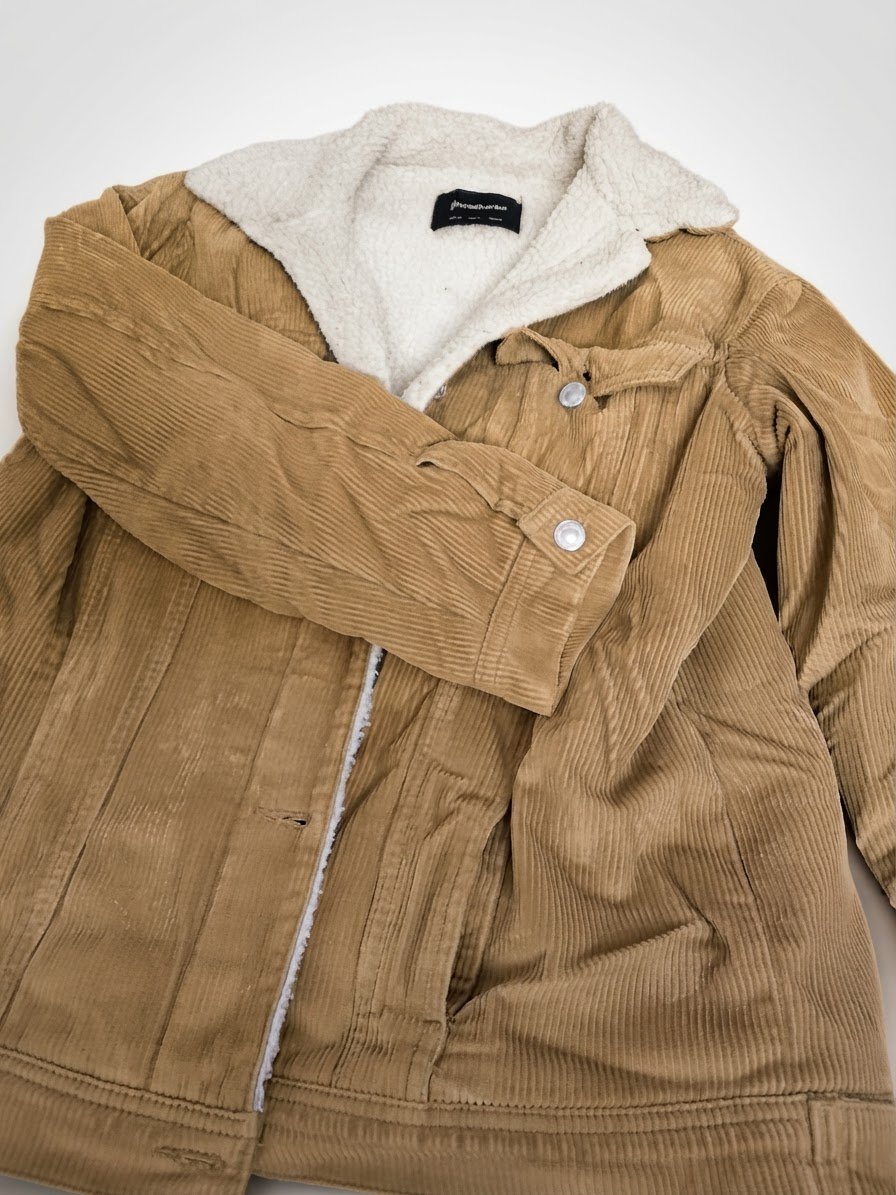 Manteau velours stradivarius taille M