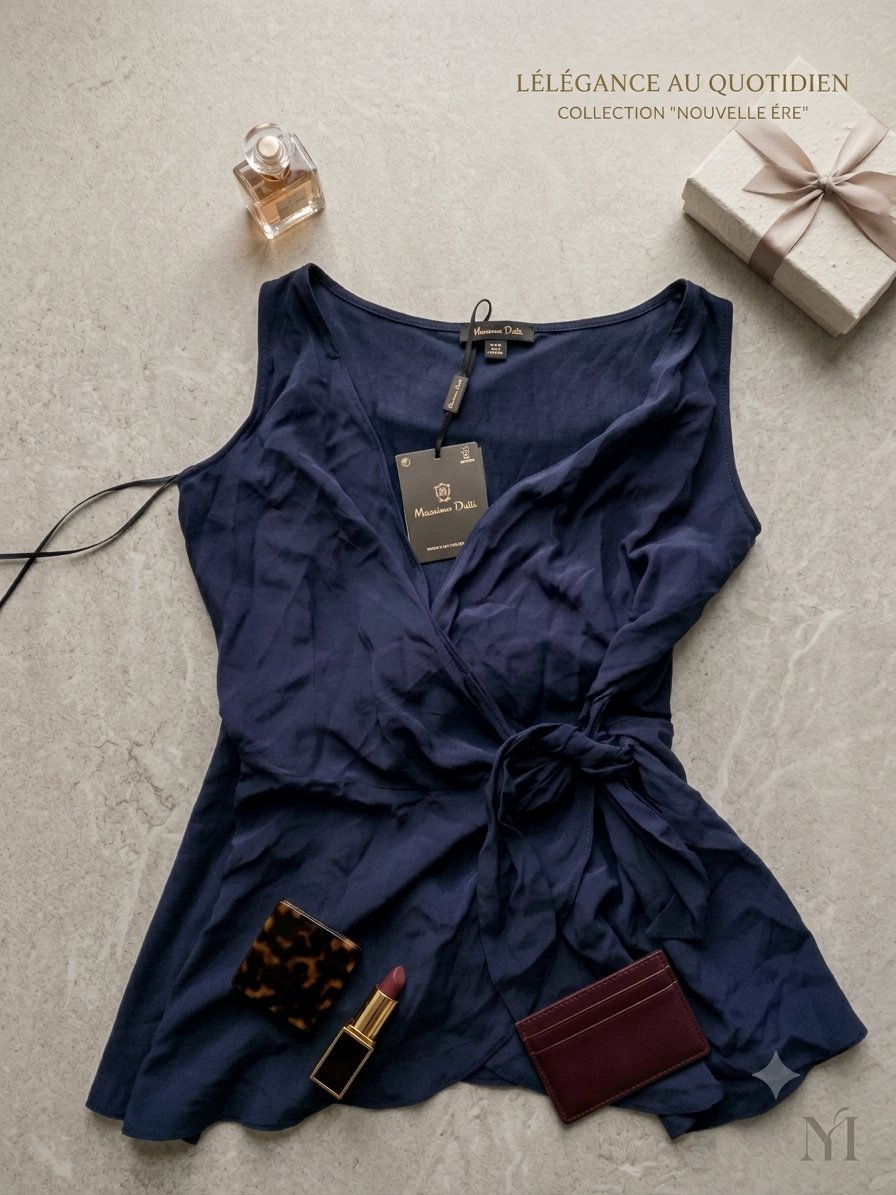 Top portefeuille taille S "massimo dutii " ❤️ avec étiquette 