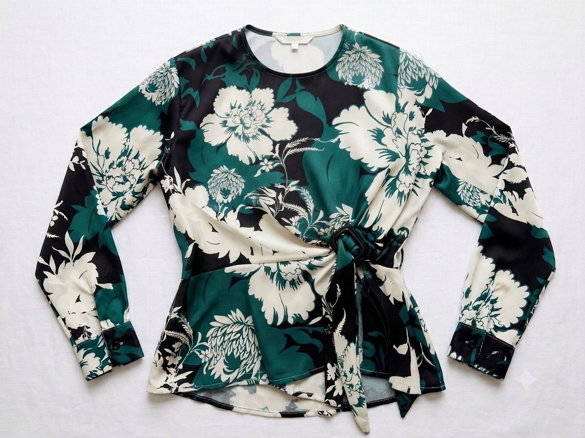 Chemise satinée M /L
