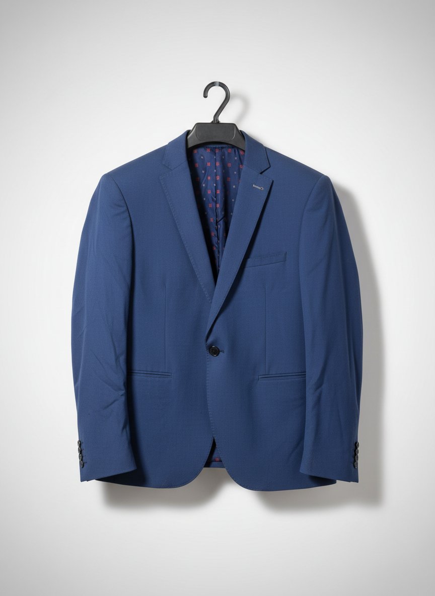 Blazer bleu pour homme taille L