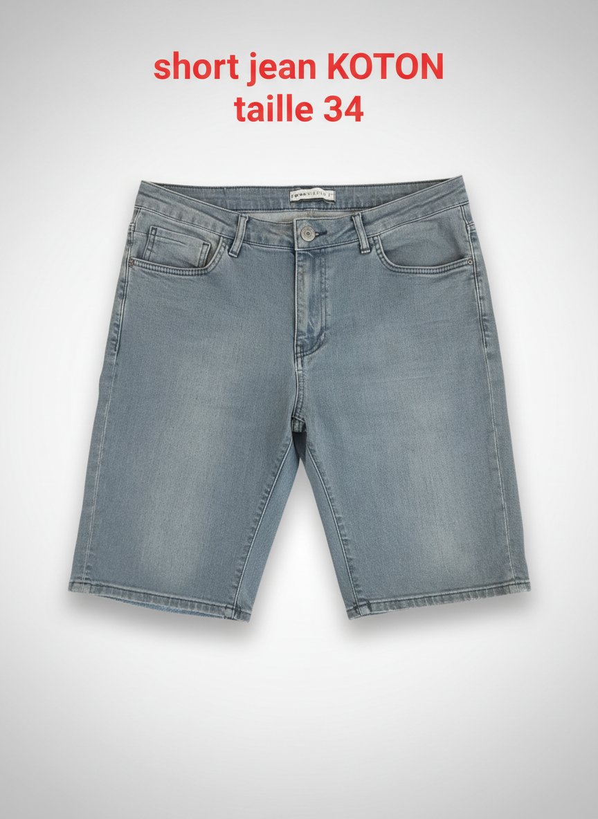 Short jean KOTON taille 34