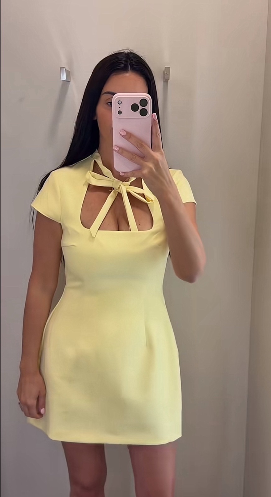 Robe jaune zara