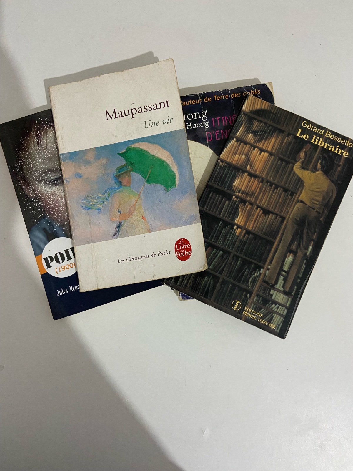 Lot de 4 livres en français 