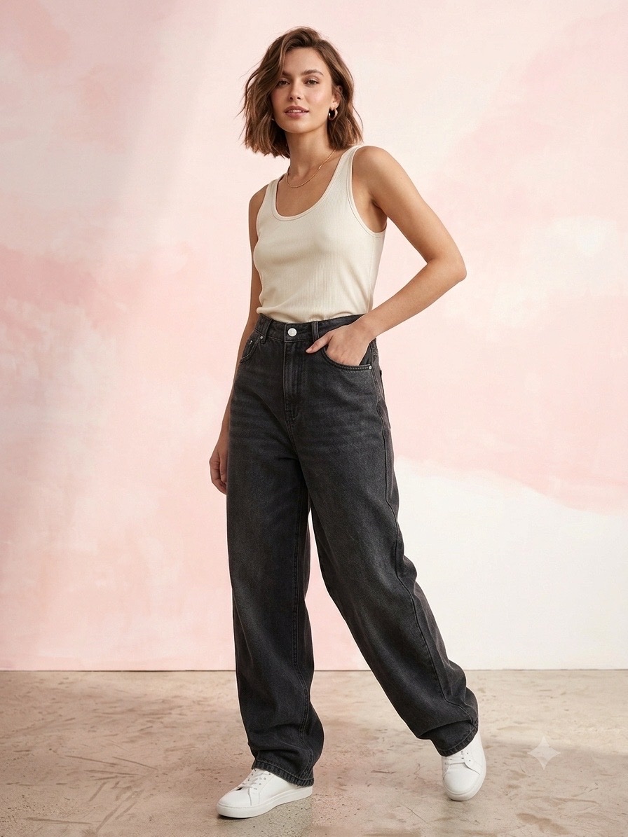 Jeans oversized 