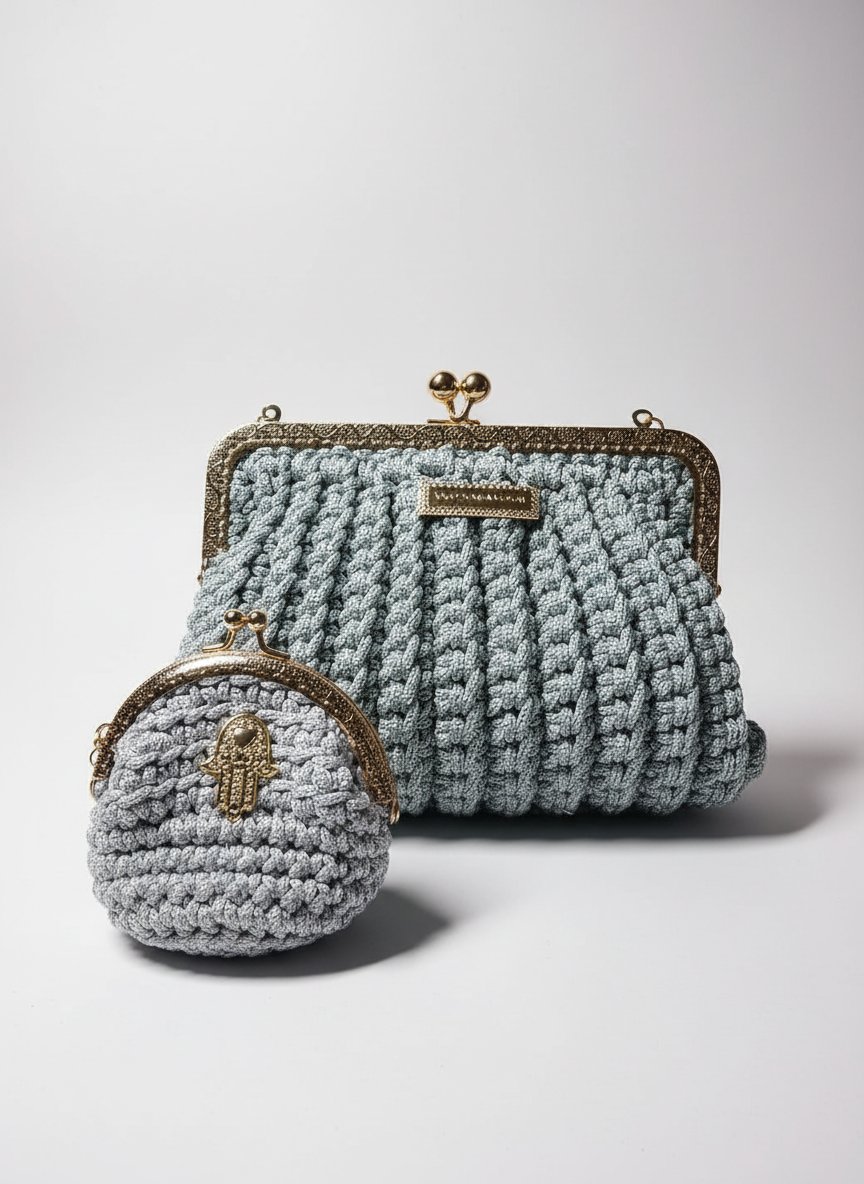 Sac à main en crochet