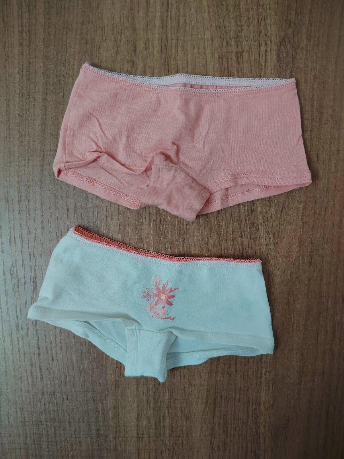 Lot de 2 shorties fille BASICS - écru