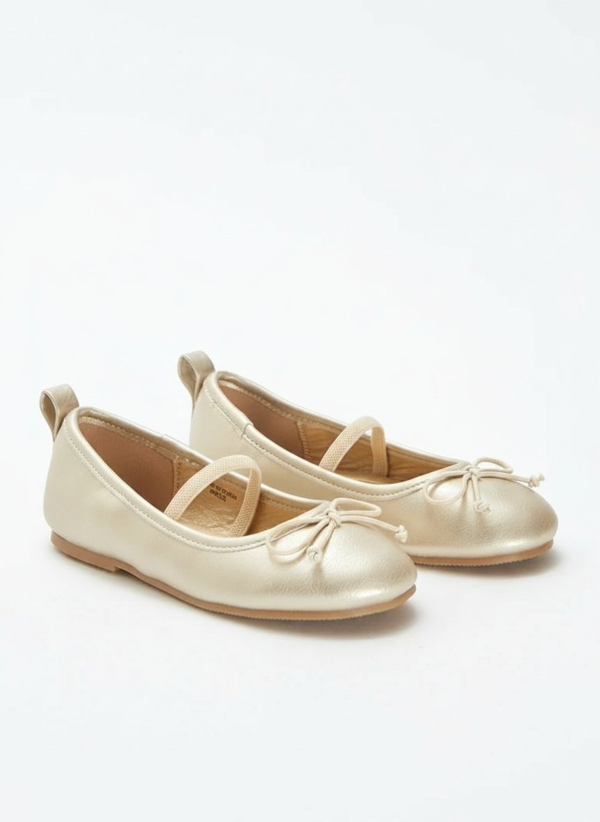 Ballerines dorées fille - Doré - Kiabi pointure 21