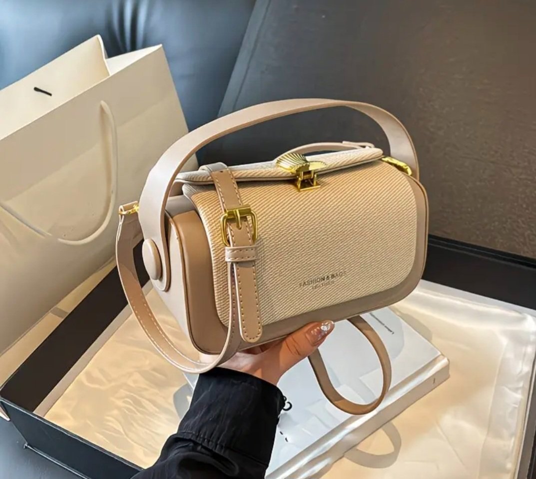 Sac à main & bandoulière rigide Beige / Nude - NEUF