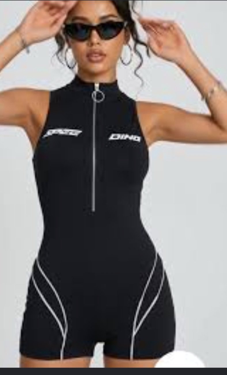 Combishort noir