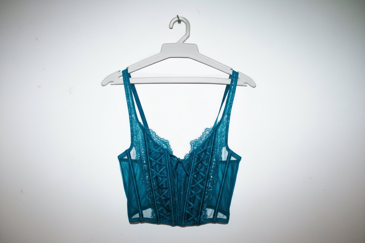 Victoria's Secret Dream Angels Unlined Lace-Up Corset