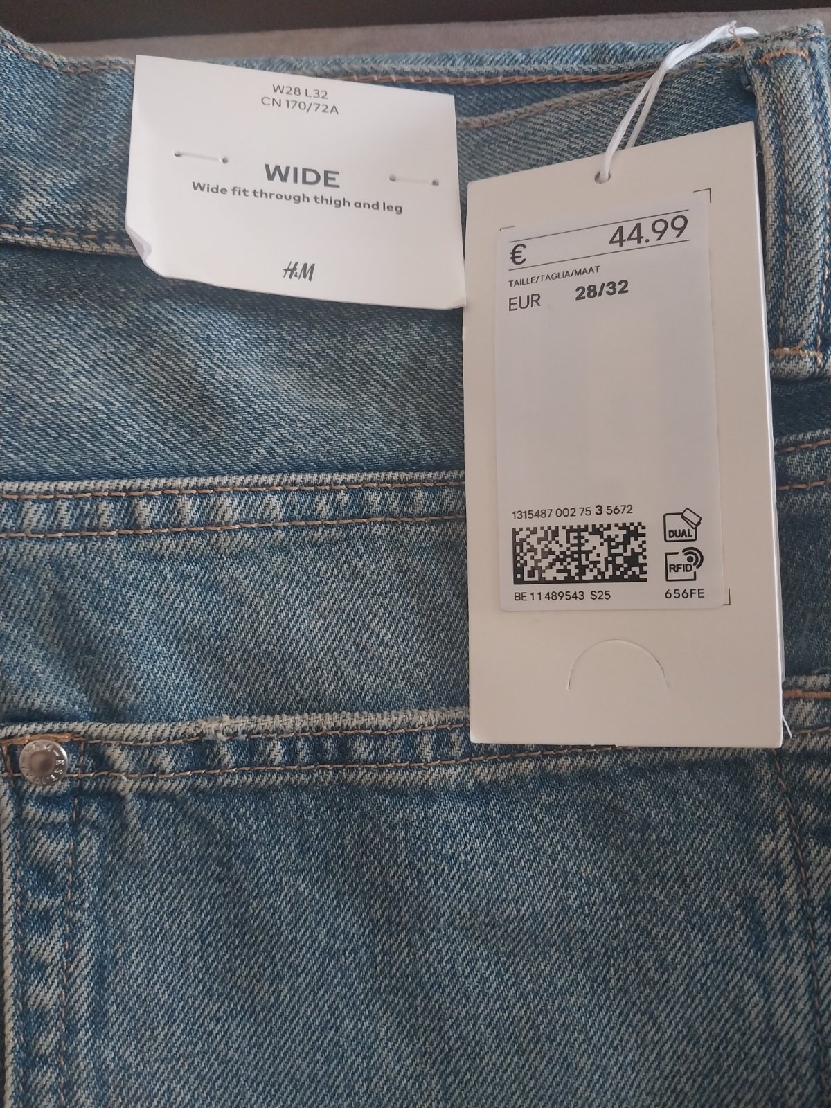Jean h et m US 28 32
