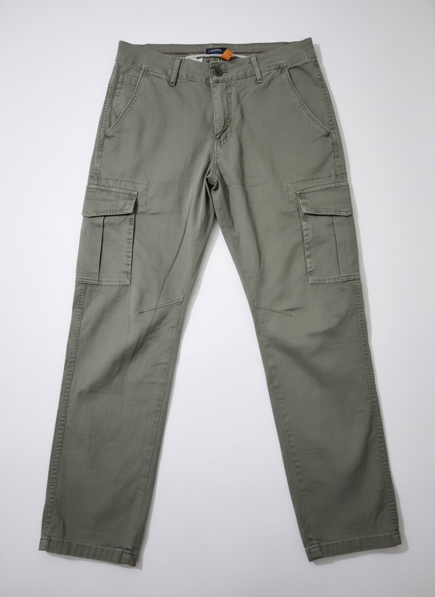 Pantalon cargo vert