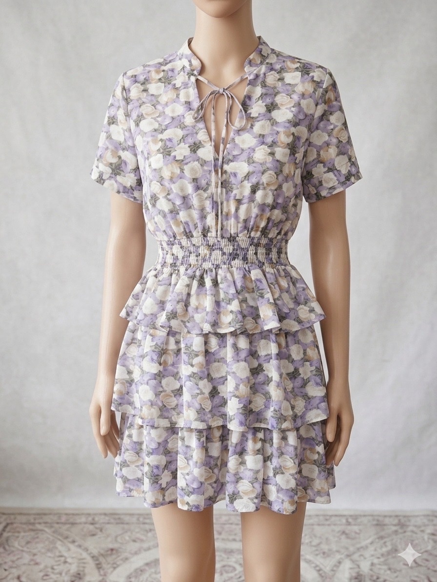 Robe fleurie – marque IVVI, taille M/L
