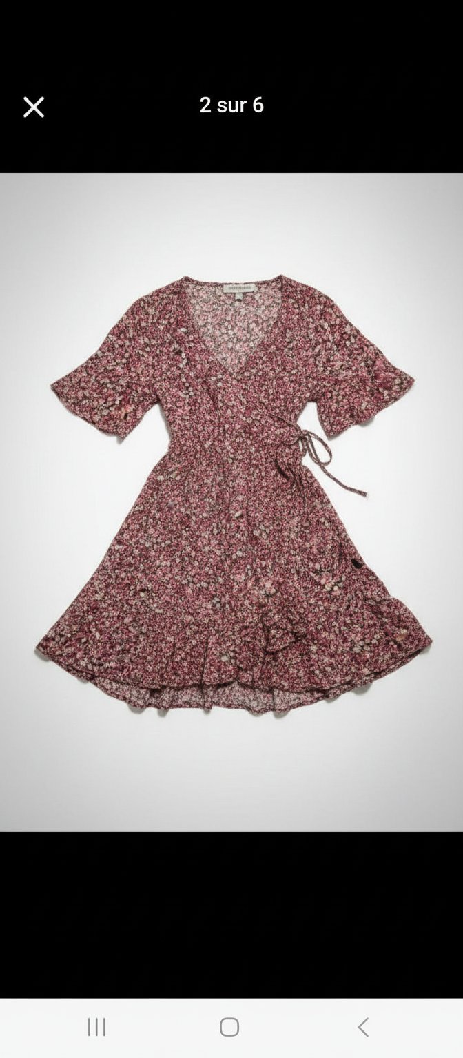 Robe fleurie pour femme pull and bear