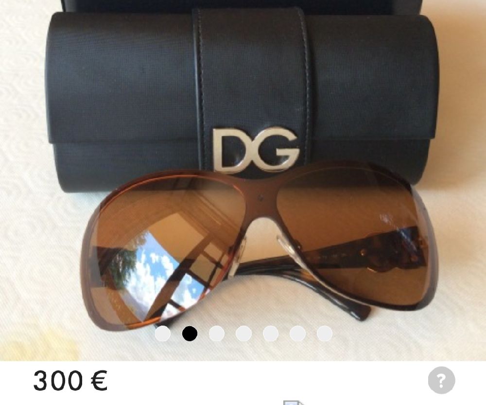  lunette Dolce and Gabbana avec étui, authentique et jamais porté. 