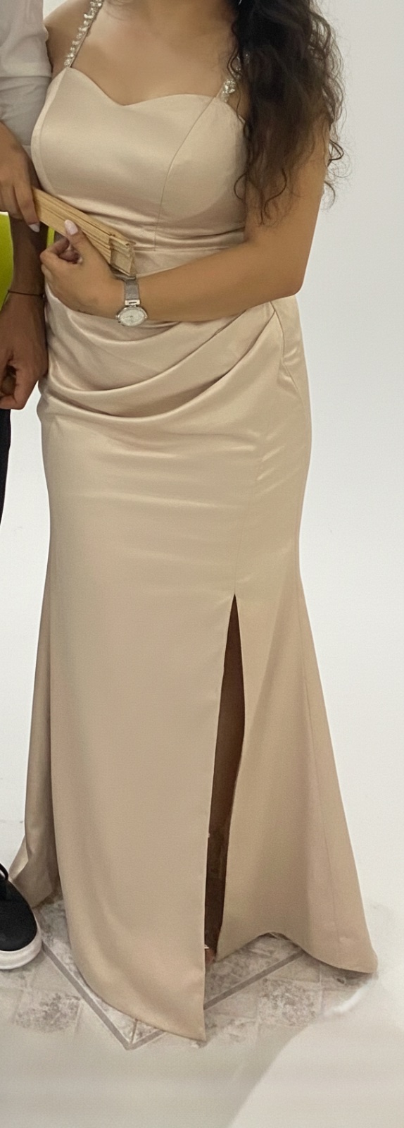 Robe champagne taille S