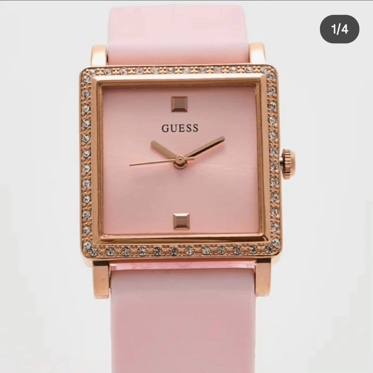 Montre GUESS ultra fine silicone 