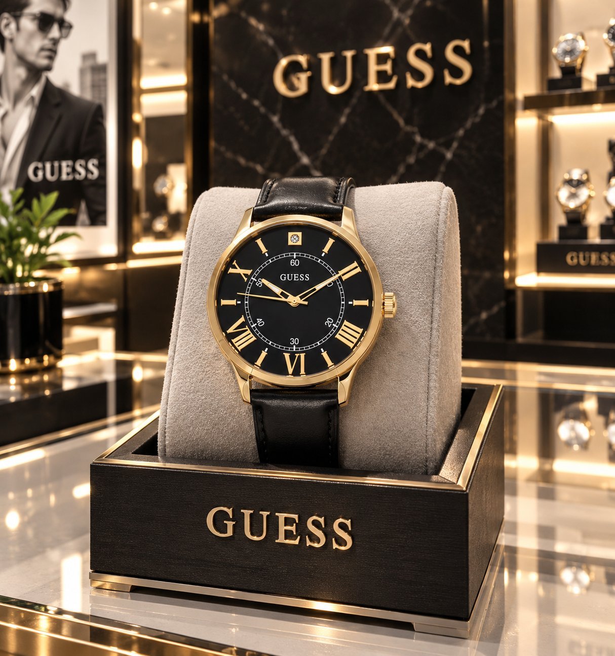 Montre GUESS avec ticket 