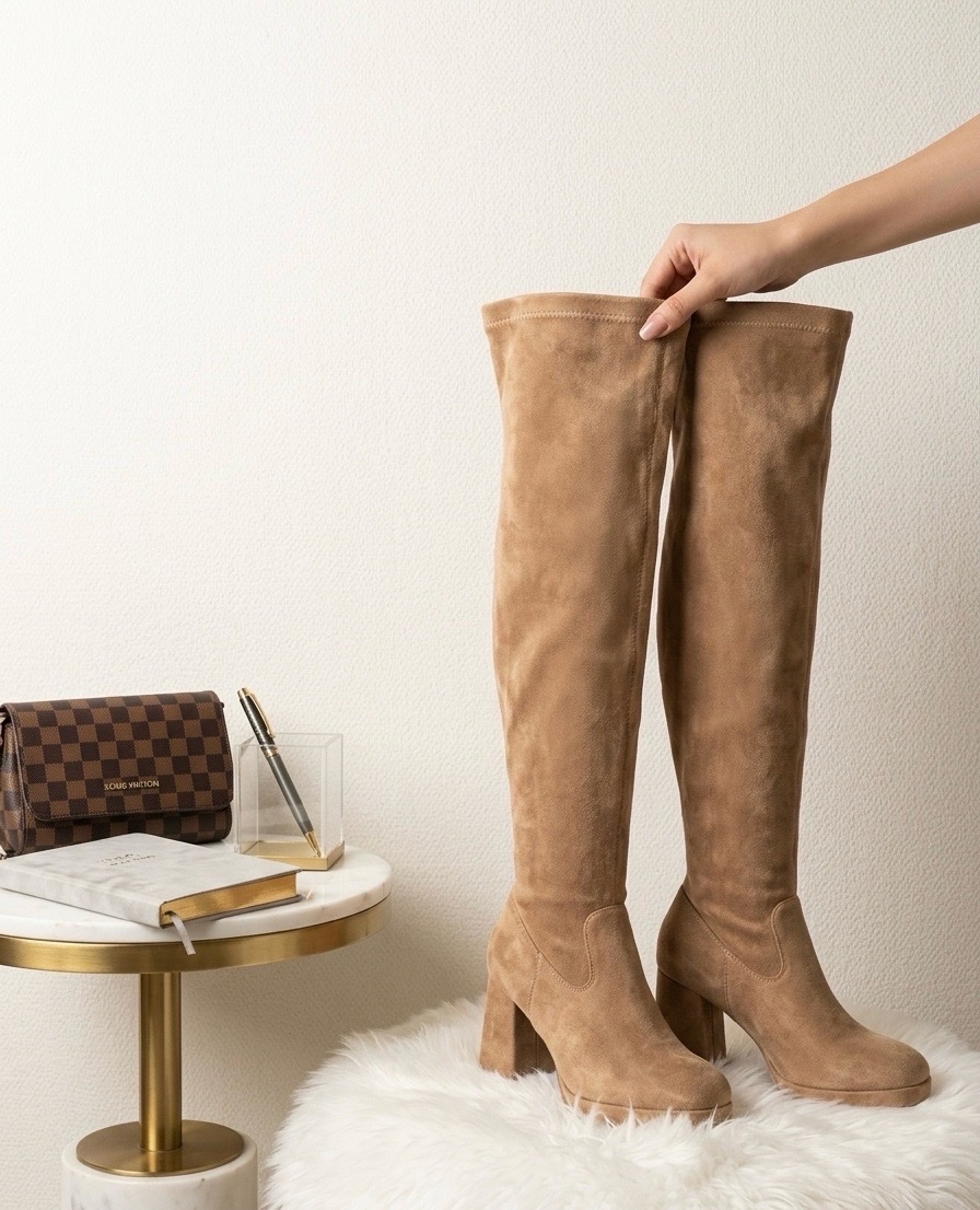 Cuissardes beige 