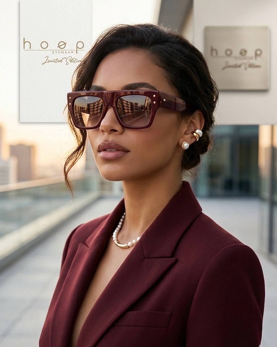 Lunette solaire de la marque hoop avec pouchette