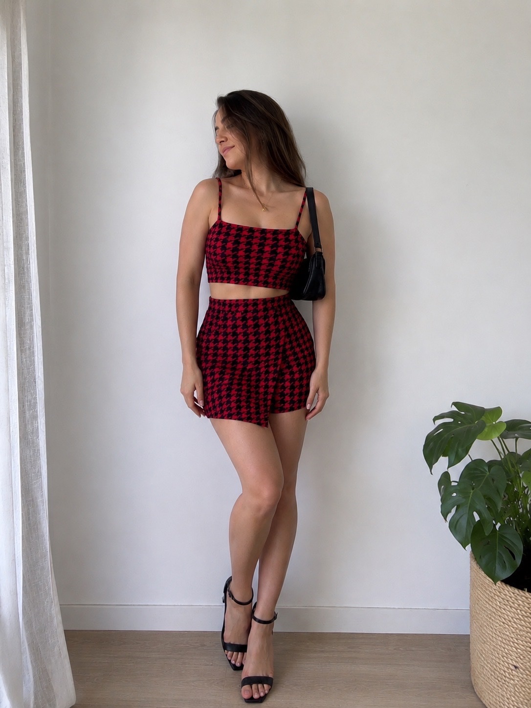 Set shein jupe chort et top