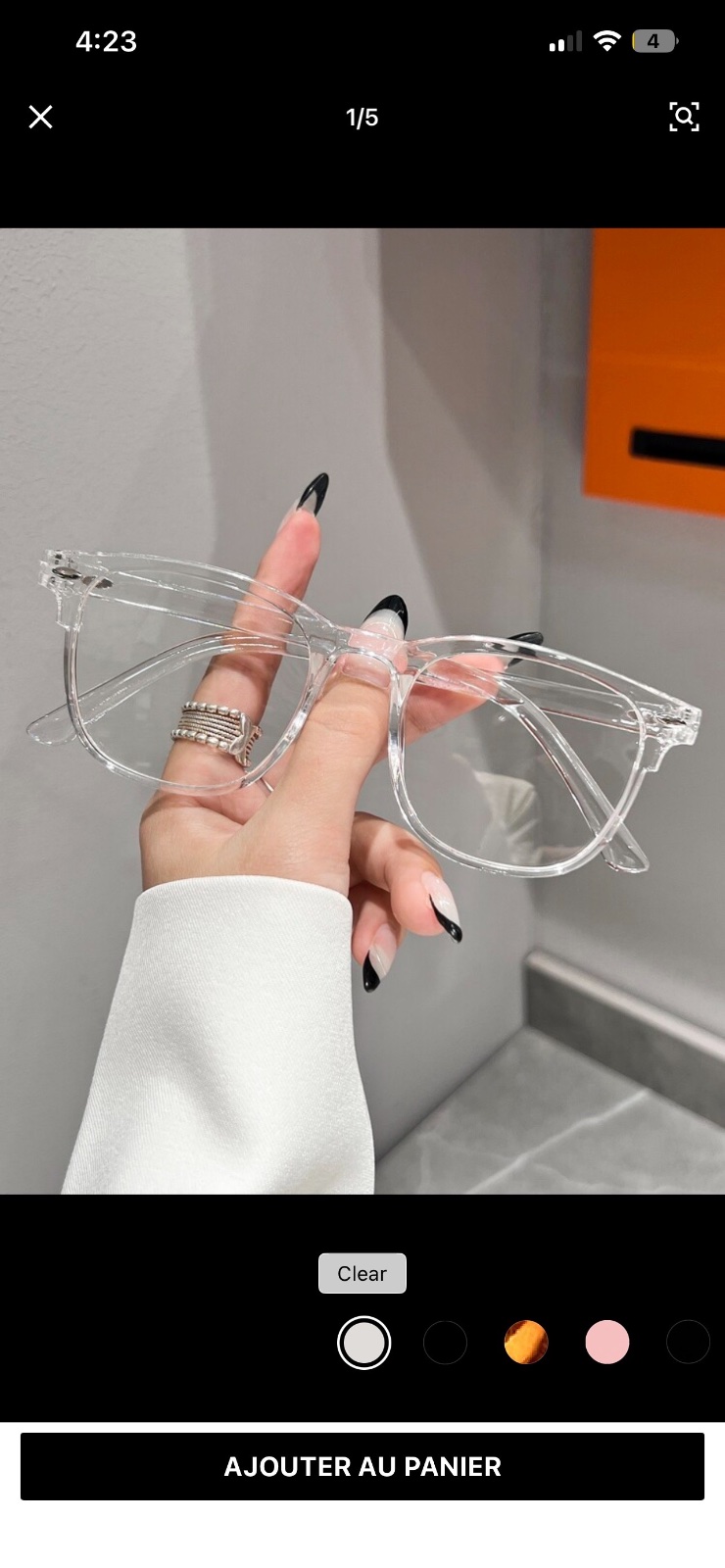 Lunette unisexe