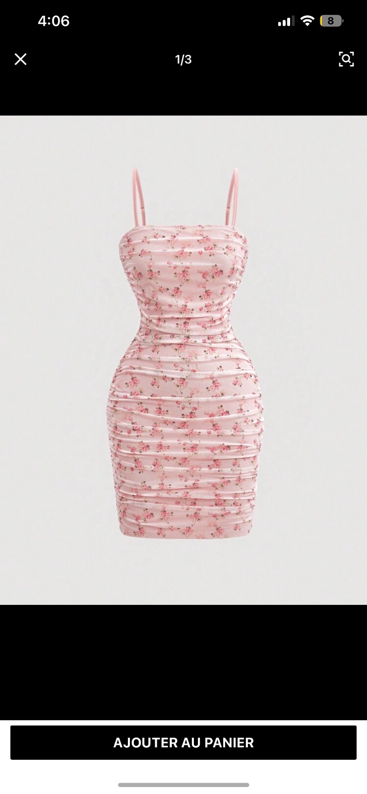 Robe fleurie