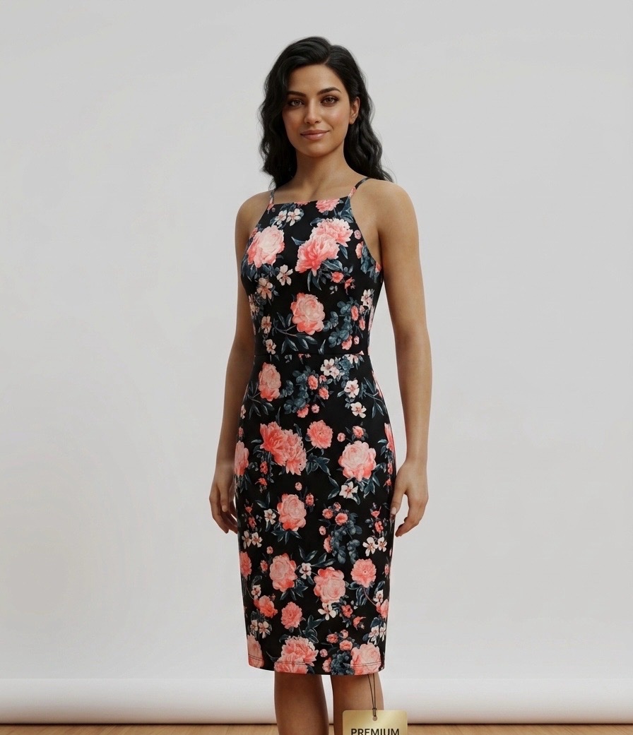 Robe fleurie