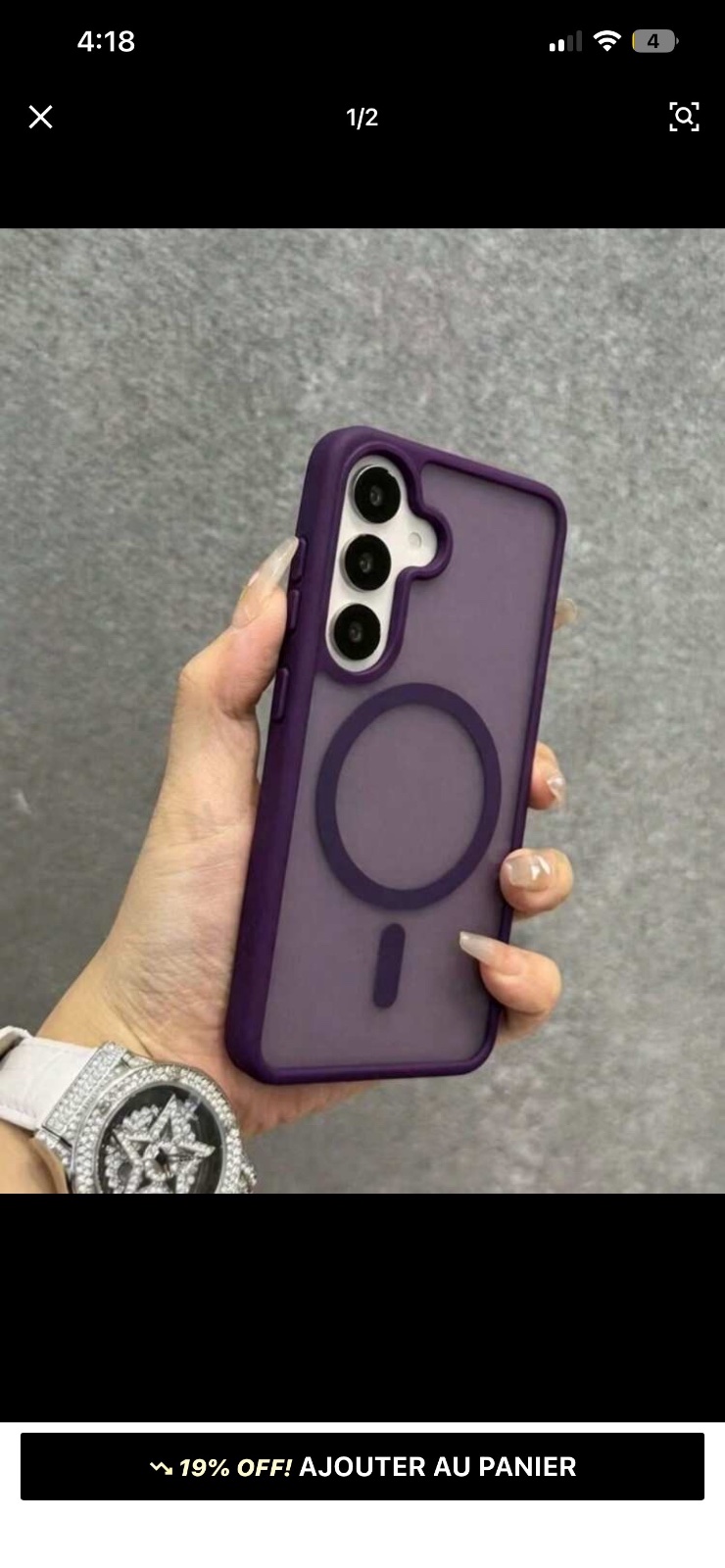 Cache telephone sumsung A17