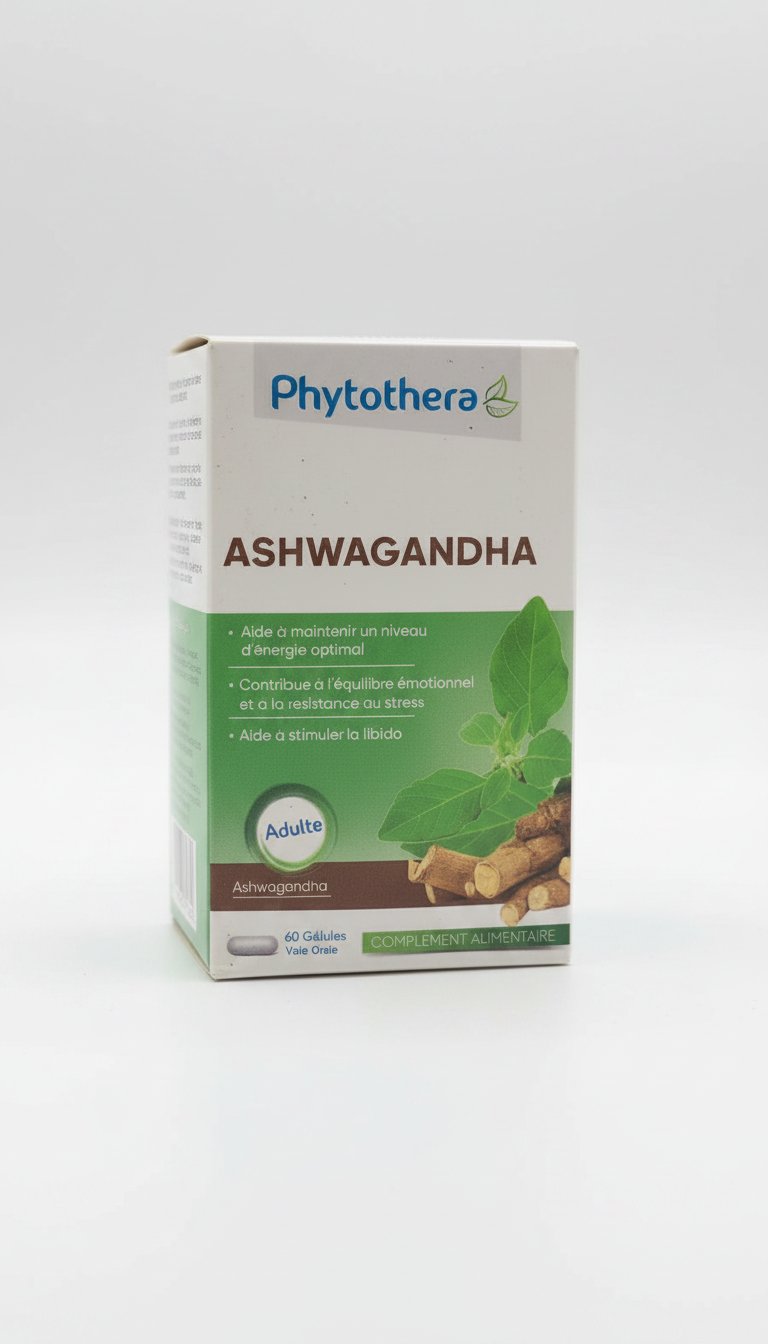 Phytothera Ashwagandha 60 gélules (Neuf)