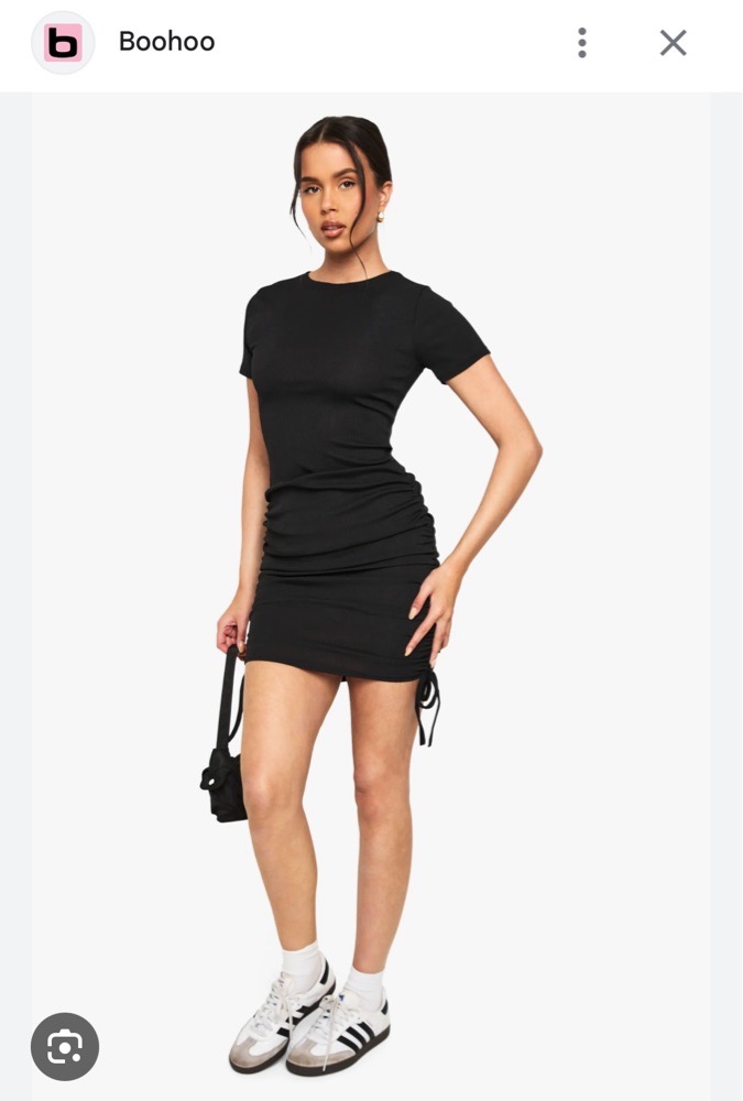 Robe mini moulante 