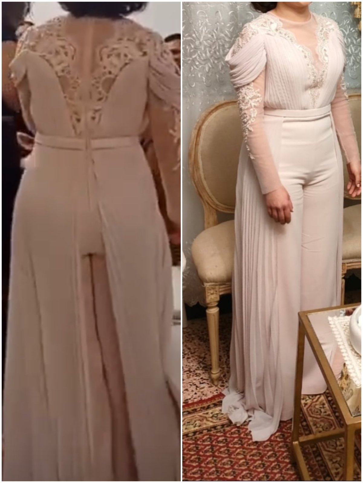 Combinaison soirée "HAREM"