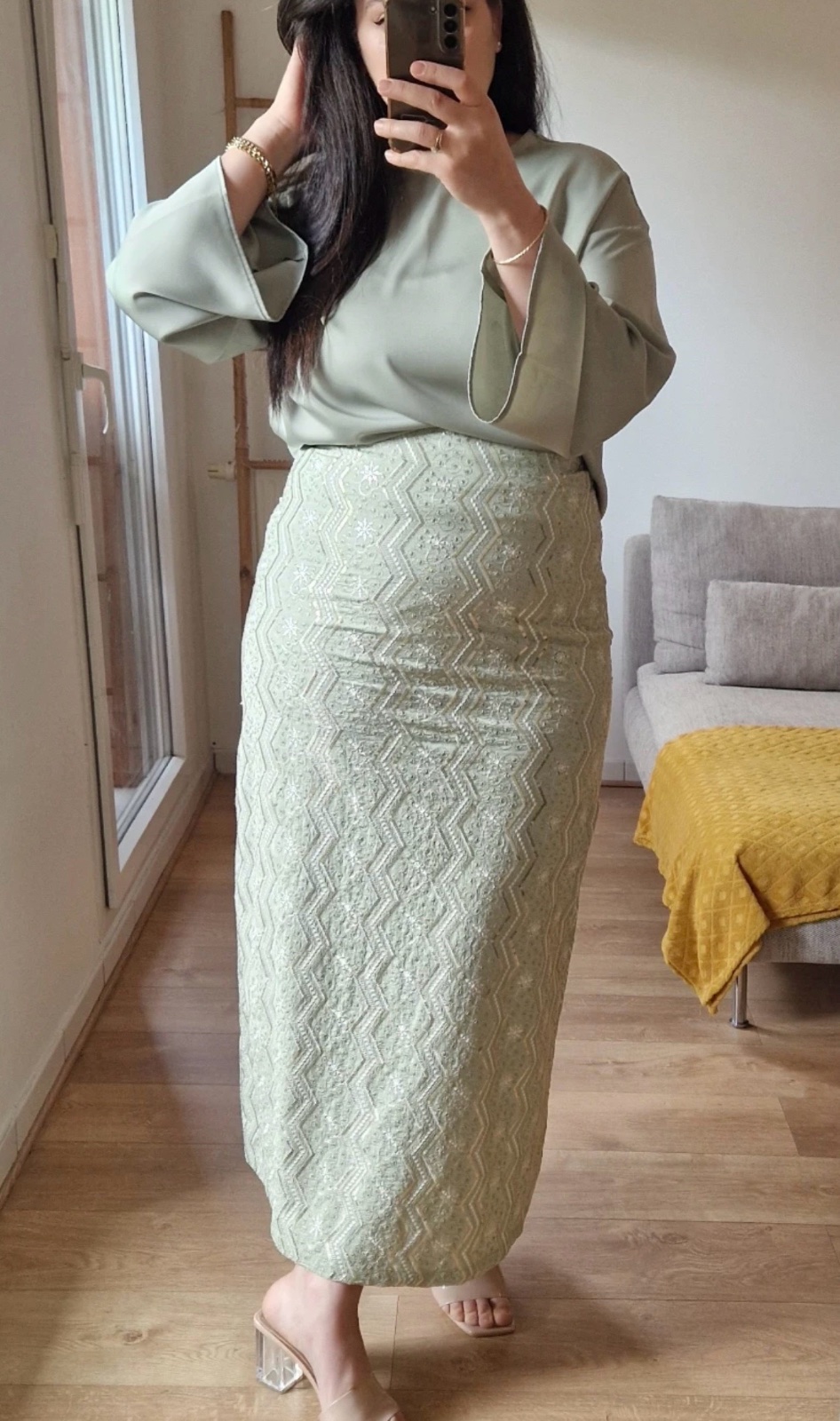 Ensemble :haut+jupe