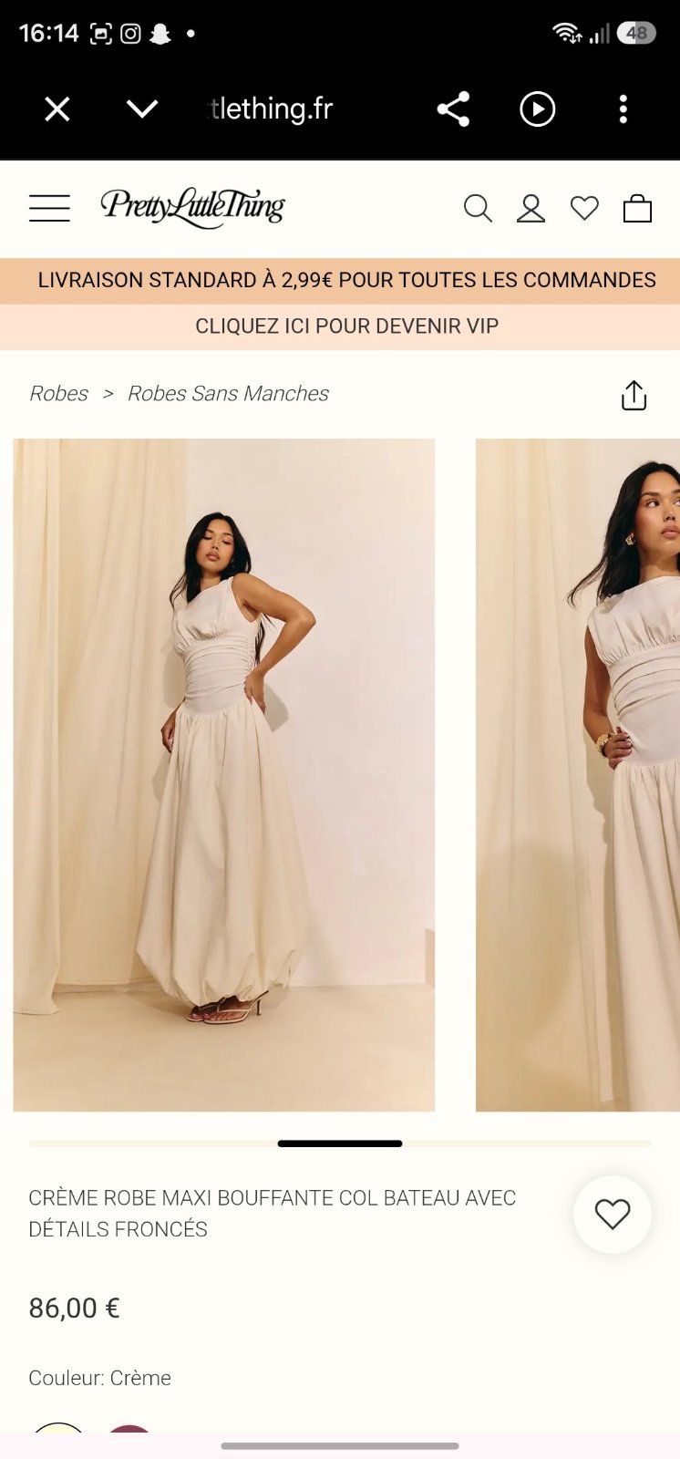 Robe ballon la grande tendance
