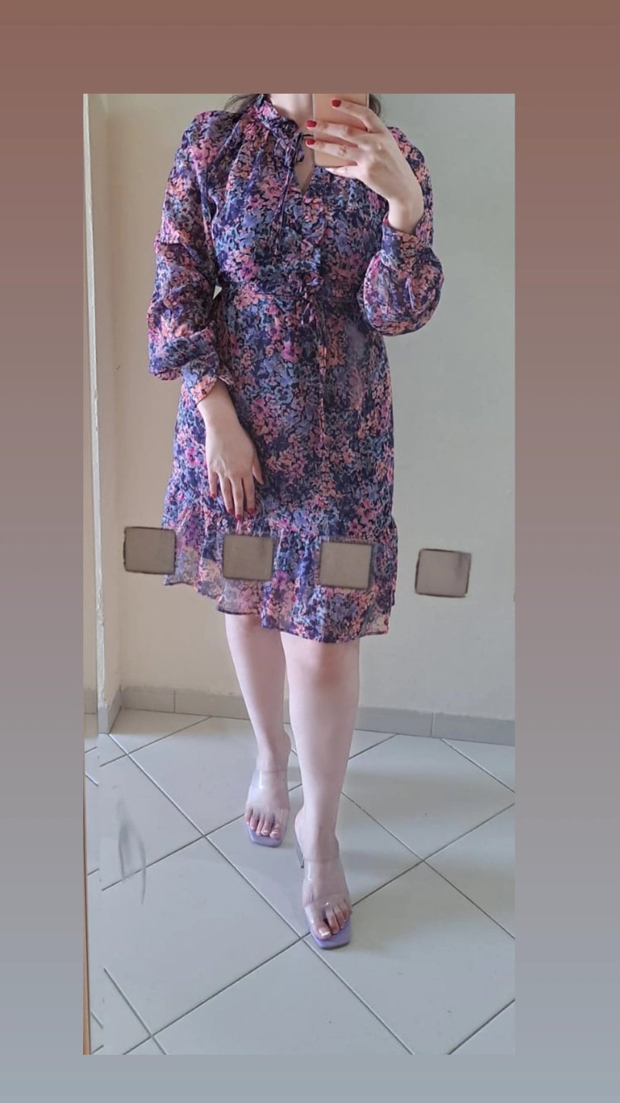 Robe Fleurie Fluide HA Women - Taille L