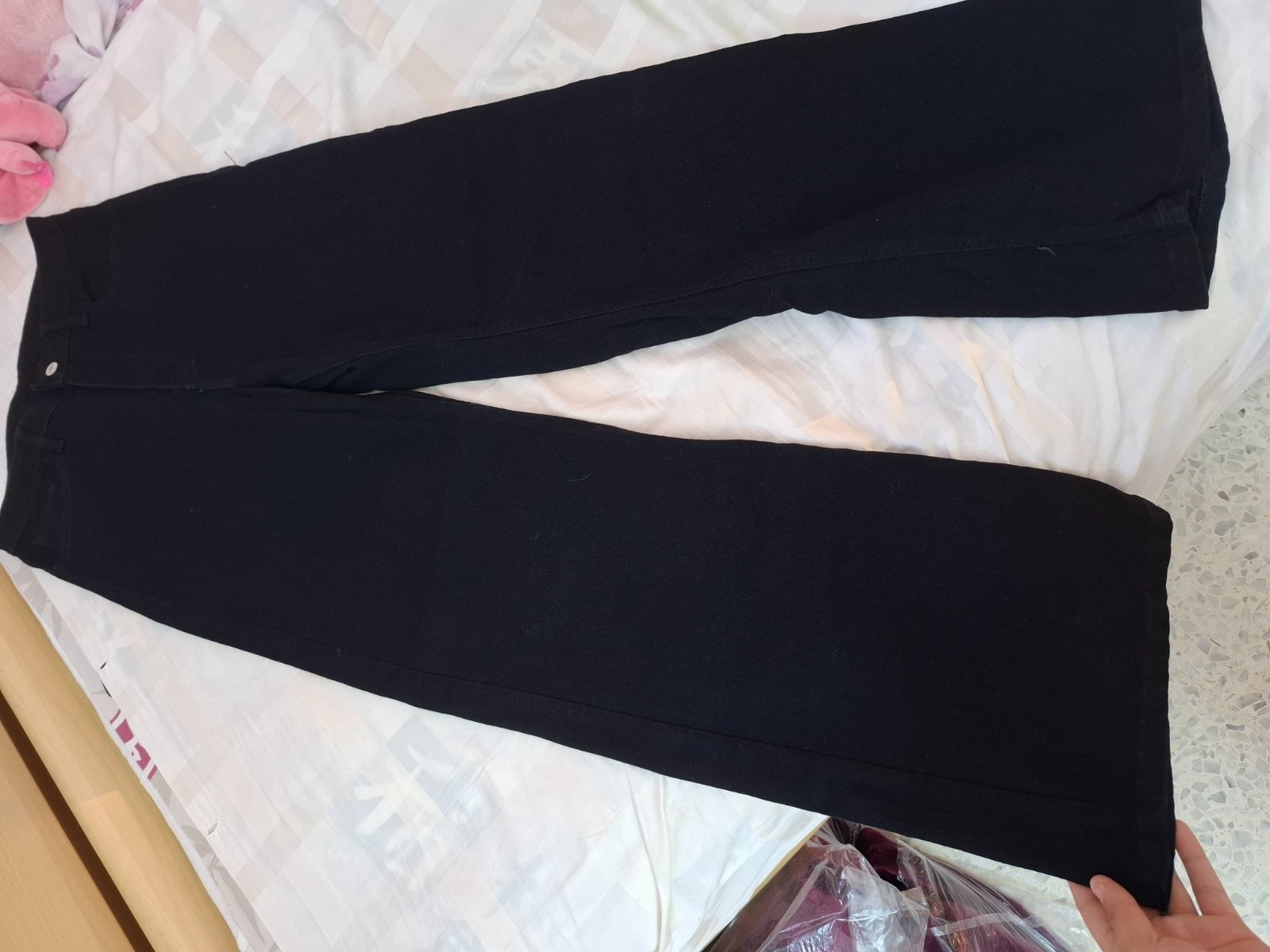 Pantalon large noire